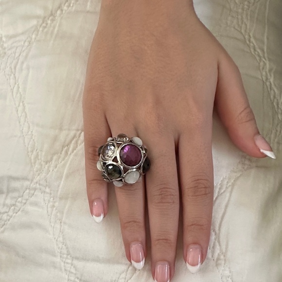 Ippolita 925 sterling Silver Ring with GEMSTONE - Picture 4 of 11